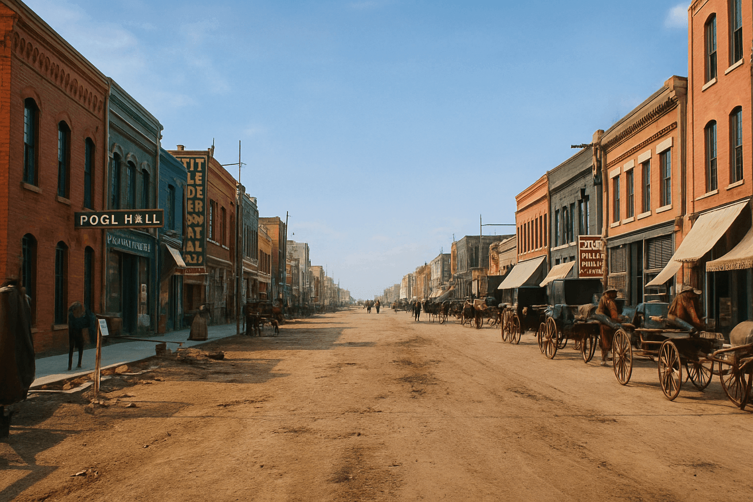 Wilson Street Vinita 1905
